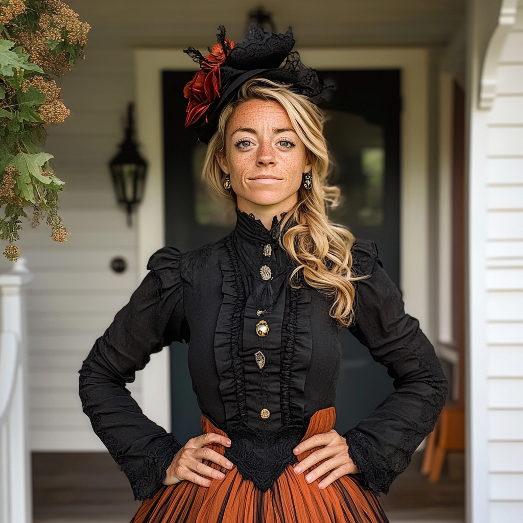 Elegant Victorian Time Traveler